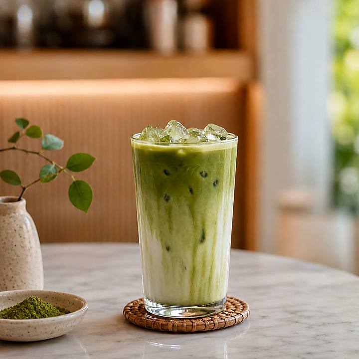 Houjicha Latte